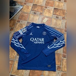Nike Jordan PSG 2025/26 Fourth Kit Dembele Long Sleeve Jersey Size M